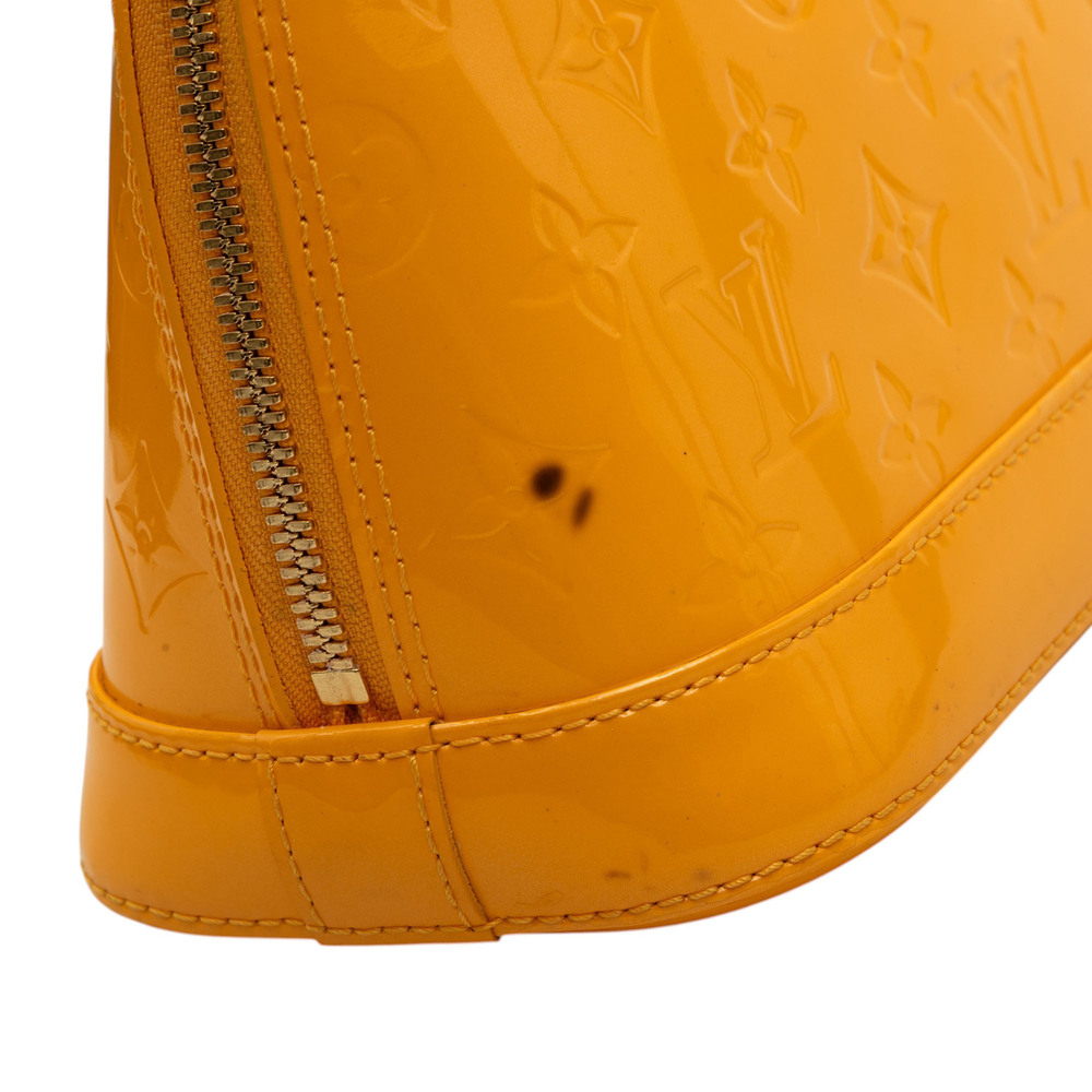 Pre-Loved Louis Vuitton Monogram Vernis Alma BB - Picture 6 of 7
